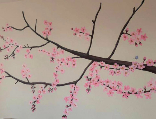 Cherry Blossom-Durfort, France